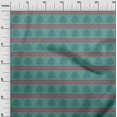 thumbnail image 2 of oneOone Polyester Lycra Fabric Leaves & Lotus Block Print Fabric By Yard 56 Inch Wide, 2 of 4