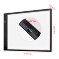 thumbnail image 2 of Amdohai A4 Copyboard Ultra-thin LED Light Pad Stepless Brightness Translucent Drawing Board USB Powered for Artist Animation Sketching Architecture Calligraphy Stenciling, 2 of 8