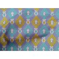 thumbnail image 4 of oneOone Cotton Poplin Fabric Swirl Ikat Print Fabric BTY 42 Inch Wide, 4 of 4