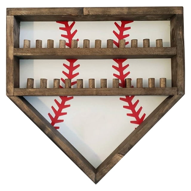 Présentoir Personnalisé de Bagues de Championnat de Baseball