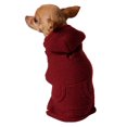 thumbnail image 1 of Holiday Time Sweat à capuche rhubarbe avec poche pour chien, 1 of 3