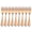 Rose Gold, variant on Stainless Steel Colourful Forks 8Pc for Fruit Desserts Ice Cream Cake Forks