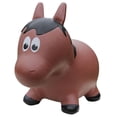 thumbnail image 1 of Farm Hoppers Animal Bouncers Horse, Brown, 1 of 2