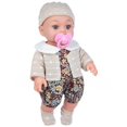 thumbnail image 3 of 12 Inches Reborn Doll Vinyl Silicone Newborn Rebirth Doll Handmade Lifelike Toy Simulation Toy Model Gift, 3 of 5
