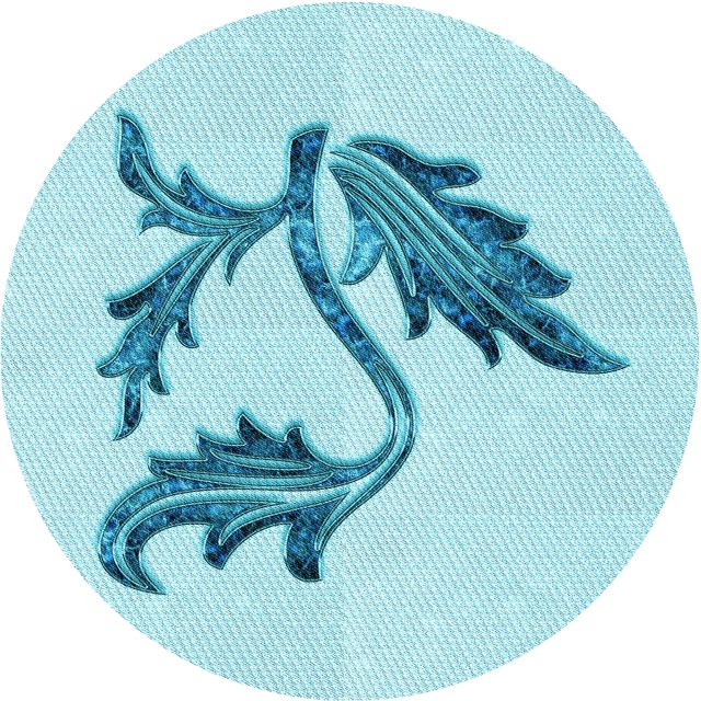Ahgly Company Tapis d'Intérieur Ronds Transitionnels Lavables à la Machine, Bleu Électrique, 5 Pieds Rond