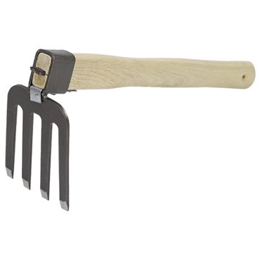 Râteau de Jardin Outil de Jardin Manche en Bois Râteau en Acier Râteau Pratique Petit Râteau Râteau de Jardinage