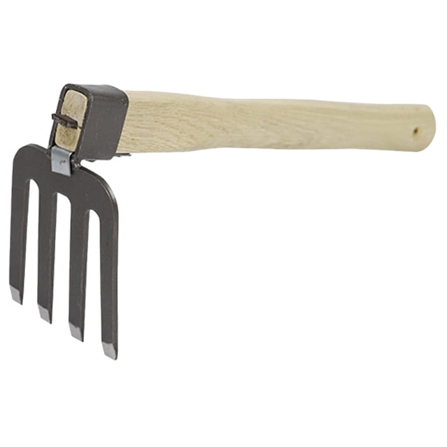 Garden Rake Garden Tool Wooden Handle Steel Rake Practical Small Rake Gardening Rake