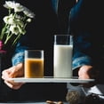 thumbnail image 4 of Tasse à Thé en Verre Transparent Carré Résistant aux Hautes Températures pour Bars Restaurants Cuisine Maison 370ml, 4 of 6