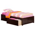 thumbnail image 1 of Twin Storage Platform Bed in Espresso, 1 of 3