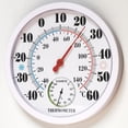 thumbnail image 3 of Indoor Outdoor Large Wall Patio Hygrometer No Battery Required Hanging Humidity Gauge, 3 of 3