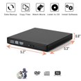 thumbnail image 3 of yingyy Exterior PC CD Writer Portable Shockproof Indoor Outdoor DVD Driver Noise Cancelling Notebook Computer Optical Reader Black, 3 of 6