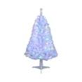thumbnail image 2 of Holiday Time 4' Pre-Lit LED Color-Changing Concord Pine Christmas Tree, White, 2 of 9