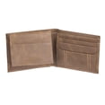thumbnail image 3 of Genuine Dickies Men's Passcase Tan Leather Wallet, 3 of 3
