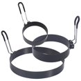 thumbnail image 3 of Stainless Steel Fried Egg Ring Pancake Rings Griddle Pancake Shapers Round Set, 3 of 8