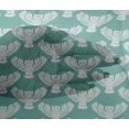 thumbnail image 4 of oneOone Viscose Chiffon Fabric Owl Block Print Sewing Fabric BTY 42 Inch Wide, 4 of 4