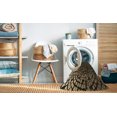 thumbnail image 2 of Ahgly Tapis de Zone Carré Transitionnel Lavable en Machine, 5 Pieds Carré, 2 of 7