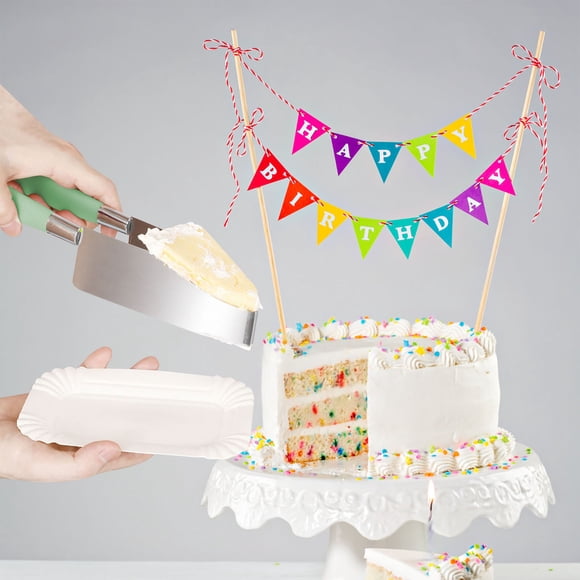 Cake Cutter with Ergonomic Comfortable for Clean Cake Slices and Dessert Cutting