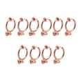 thumbnail image 1 of fastboy 10pcs Ear Clip Converters Earring Accessories Handmade Fashionable Handheld Findings Turn Any Post Studs Into Clip-On Earrings Type19, 1 of 6