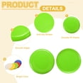 thumbnail image 3 of Uxcell Flying Disc Colorful Plastic Flying Disk Flyer for Outdoor Sports Training Playing Lawn Game Green/Yellow, 3 of 5