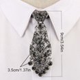thumbnail image 4 of Cravate en Strass Mode Ajustable Cravate de Fête Cravate en Strass pour Hommes Femmes, 4 of 10