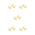thumbnail image 1 of stanreset Waterproof Nose Clip Swimming Anti-noise Earplug for Protection Ear Protector Yellow 5Set, 1 of 6