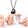 thumbnail image 4 of Pendentif Tube en Acier Inoxydable Collier Breloque Pendentif Boîtier Creux en Acier Inoxydable Capsule pour Cendres Bijoux, 4 of 9