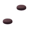 thumbnail image 4 of maskred Housses de Coussin Rondes pour Tabouret Confortable Polyester Imperméabilisation Douce Café Foncé 2Set, 4 of 6