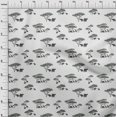 thumbnail image 3 of oneOone Viscose Chiffon Fabric Tree & Animals Ikat Fabric Prints By Yard 42 Inch Wide, 3 of 4