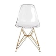 thumbnail image 1 of Plata Décor Import Inc - Clear Eiffel Gold Legs Chair, 1 of 3