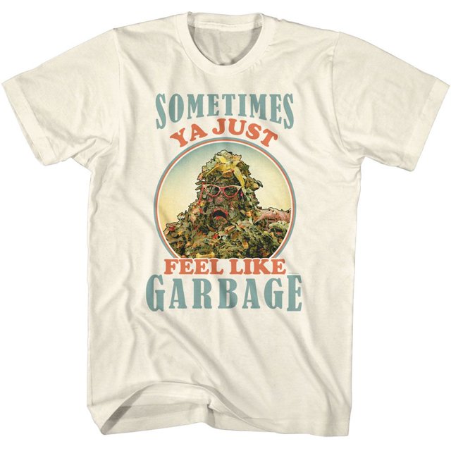 Fraggle Rock Like Garbage Natural Adult T-Shirt 3Xl