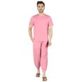thumbnail image 1 of Inkmeso Ensemble de Pyjama Uni pour Hommes, Manches Courtes, Vêtement de Nuit à Col Rond, Ensemble de Pj, 1 of 1