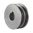 thumbnail image 4 of V-Belt pulley A Type Double Slot Pulley Motor Cast Iron Dia Power Tool Accessory, 4 of 9