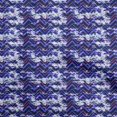 thumbnail image 1 of oneOone Rayon Blue Fabric Abstract Zigzag Fabric For Sewing Printed Craft Fabric By The Yard 56 Inch Wide, 1 of 4