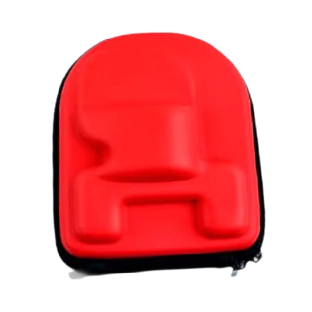 Almencla Baitcasting Reel Protective Cover for Baitcaster Waterproof Fishing Reel Bag Red For Left Hand