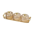 thumbnail image 1 of fastboy Fruit Snacks Serving Platter Serving Bowls Storage Container for Wedding Amber 6 Bowls Amber 3 Bowls, 1 of 1
