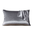 thumbnail image 1 of Smooth and Silky Pillowcase, Solid Color Single Pillowcase, Bedding, Cool and Refreshing, 1 of 1