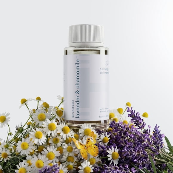 Homedics® SerenescentTM Lavande et Camomille 120 ml Huile Essentielle Entièrement Naturelle