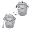 thumbnail image 1 of 2 Pack Stainless Steel Tea Ball Infusers - Loose Leaf Tea, 1 of 5