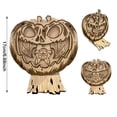 thumbnail image 3 of HUASHENG Cut File Cut Pumpkin With A Swinging Bat Lightburn Xtool.Halloween Pumpkin Decoration Fretwork Wood Handmade Decoration., 3 of 9