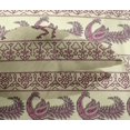 thumbnail image 4 of oneOone Viscose Chiffon Fabric Floral & Peacock Block Print Sewing Fabric BTY 42 Inch Wide, 4 of 4