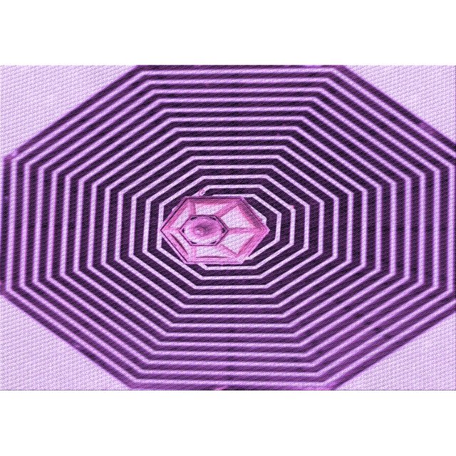Ahgly Tapis Rectangulaire Lavable en Machine Intérieur Transitionnel Violet Violet, 7 Pieds x 9 Pieds