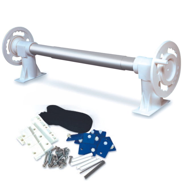 Swimline HydroTools Système de Bobines de Couverture Solaire pour Piscine hors Sol avec Sangles