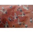 thumbnail image 4 of oneOone Cotton Silk Fabric Dot|Floral & Stork Bird Print Fabric BTY 42 Inch Wide, 4 of 4