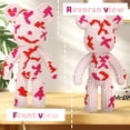 thumbnail image 4 of 8000 PCS Bear Building Blocks Set - Mini Block Display Model for Kids & Adults, Pink, Creative Construction Kit, 4 of 6
