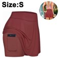 thumbnail image 1 of Shorts de Yoga Taille Haute pour Femmes Contrôle du Ventre Compression Spandex, 1 of 9