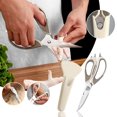 thumbnail image 1 of Kitchen Shears Stainless Steel Multifunctional Stainless Steel Kitchen Detachable Shears for New after Kitchen Items Apartment Needs Holder for Wall Heavy Duty, 1 of 3