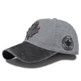 thumbnail image 2 of MIASHUI Canada Casquette de Baseball Lavable Classique Ajustable pour Hommes Femmes, Gris Foncé, Taille Unique, 2 of 9