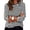 Black, variant on Moxiu Womens Classic Black White Striped Long Sleeve Shirt Crew Neck Tops Casual Loose Fit Basic T Shirt for Women Fall Pullover 2025 95%Polyester,5%Spandex