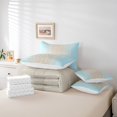 thumbnail image 4 of YST, Gradient Watercolor Comforter Set, 7-Piece, Twin, 4 of 4