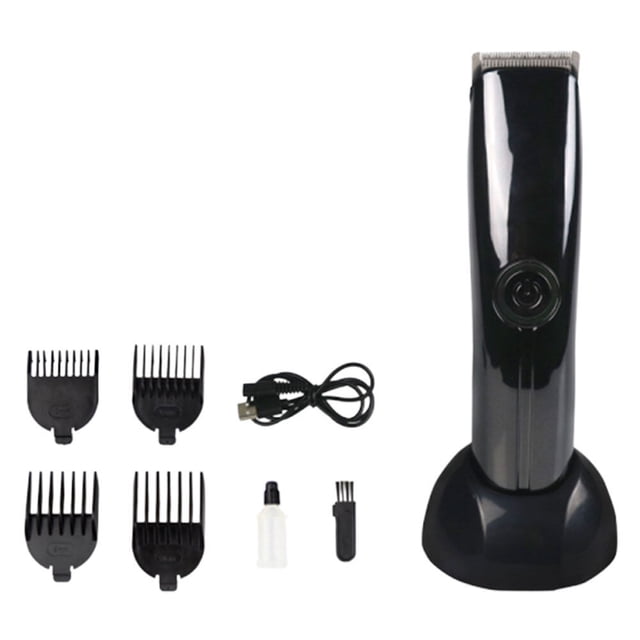 1 Pce Tondeuse à Cheveux USB Rasoir Électrique pour Tout le Corps Lavé Rasoir Électrique Portable Outils de Barbier Tondeuse Spéciale pour Cheveux (Noir)